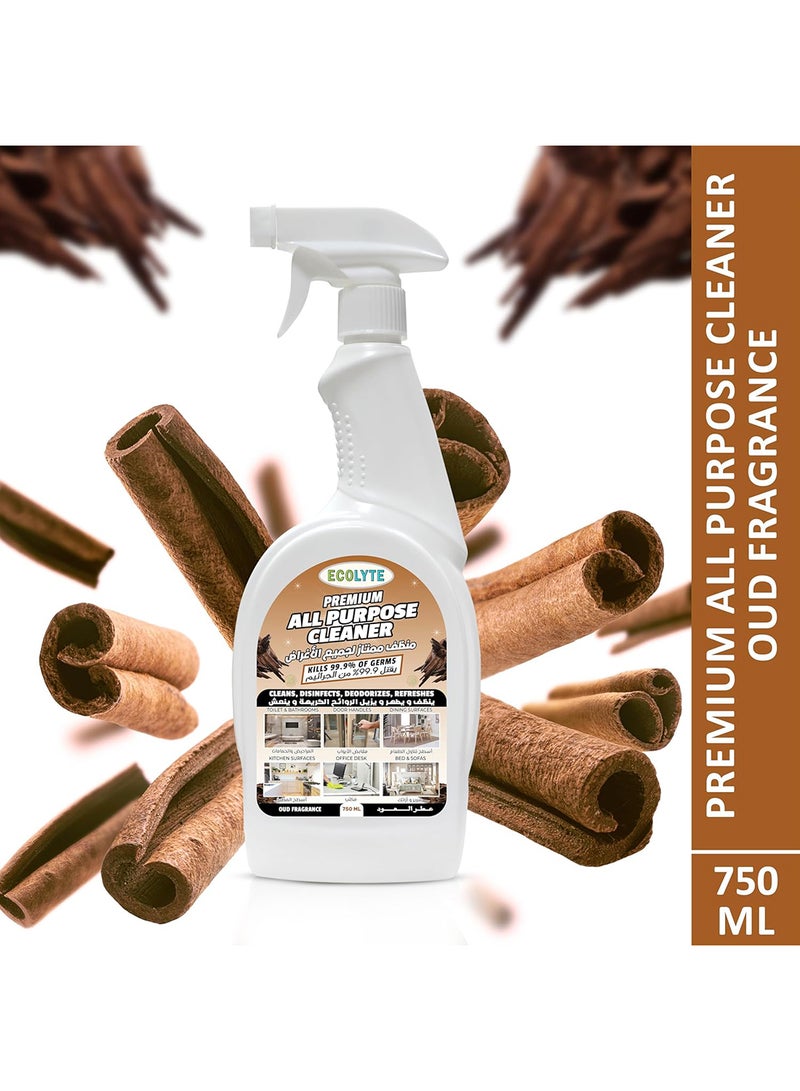ECOLYTE+ Premium All Purpose Cleaner - Oud Scent - Image 2